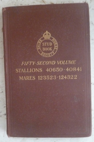 Vintage book 1931 the - vintage, shire