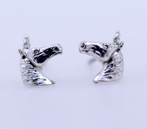 Silver tone unicorn - , /