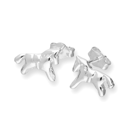 Sterling silver horse - horse, stud