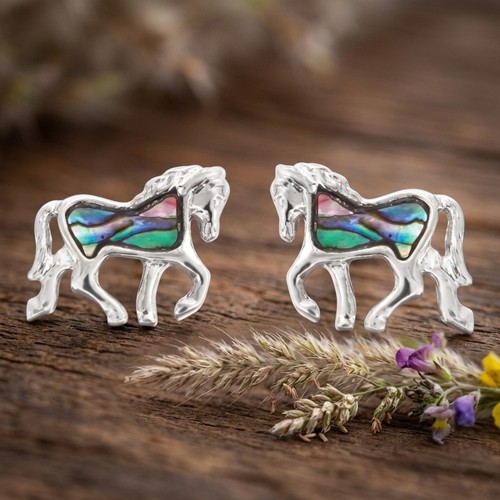 Paua shell horse - paua,