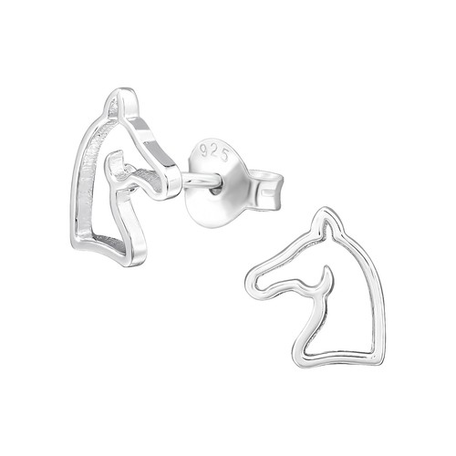 925 sterling silver horse head - 925,