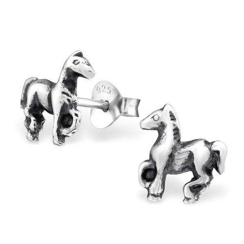 925 sterling silver horse pony - horse,